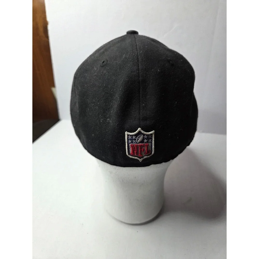 New‎ Era 59FIFTY Cincinnati Bengals NFL Fitted Hat Black Orange Size 7 3/8 Cap